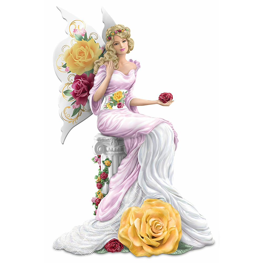 

Dress Lady - 11CT Stamped Cross Stitch - 36*66CM, 501 Original