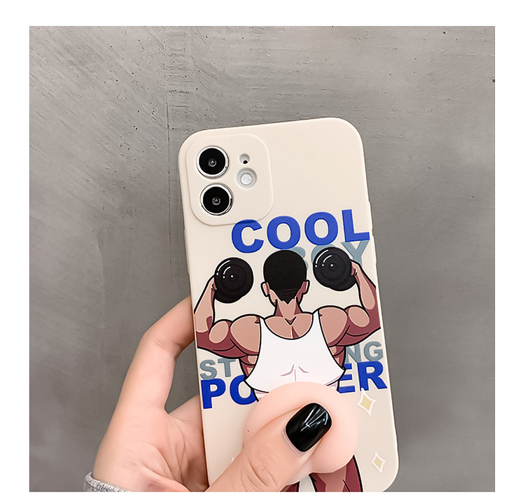 Fitness hunk pp butt Apple phone case