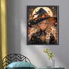 Halloween Witch-11CT Stamped Cross Stitch 40*50cm/15.75*19.69in tapestrymarket