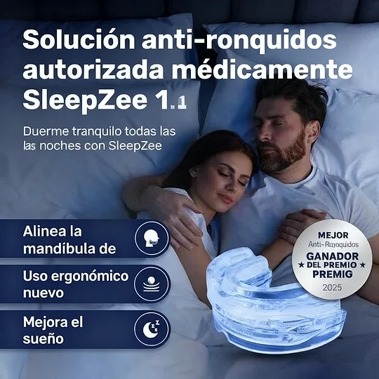 Los ronquidos casi arruinan mi relación, pero encontramos la solución perfecta en SleepZee para salvar nuestro matrimonio.