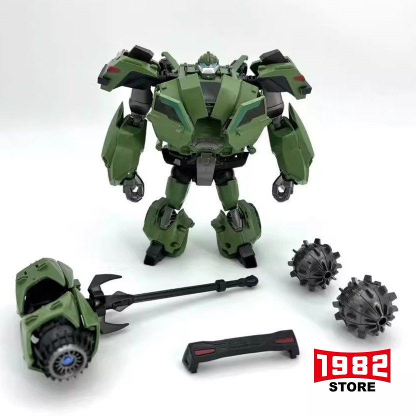 AC-01R ARMSIRON Bulkhead TFP Transformer Toy Model Action Figure Children Gift TFP Bulkhead Collectible Toy High Quality ARMSIRON Transformer Figurine Perfect for Transformer Fans Kids Adult TFP Series Action Toy