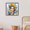 Diamond Painting-DIY Full Round Drill Flower Fairy