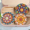 3 PCS Diamond painting Mandala Mirror
