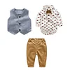 Baby Boys Gentleman Cotton Bow  4pcs/set