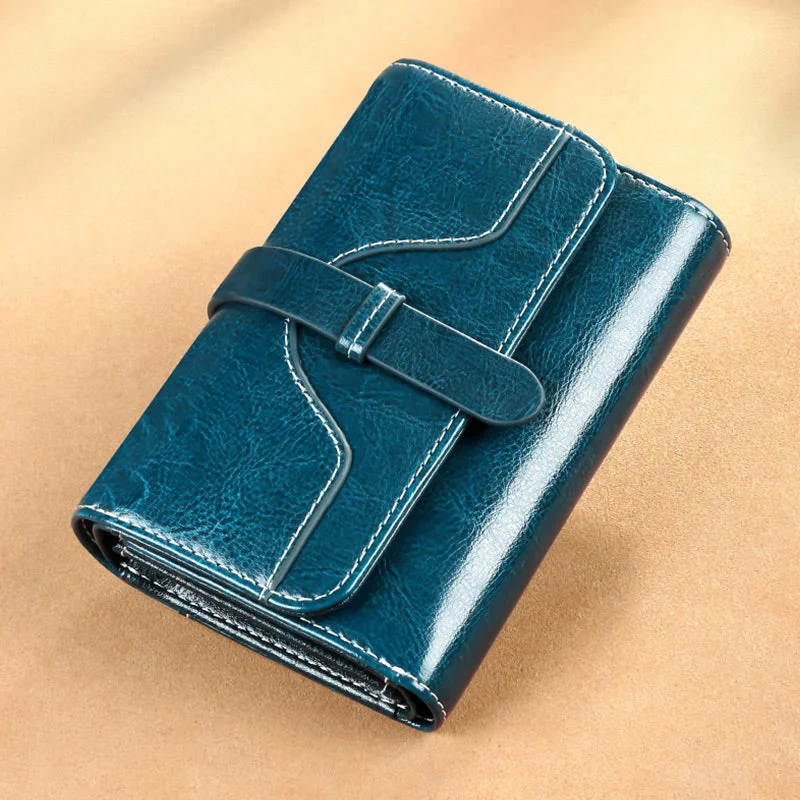 ( RFID PROTECTED )Elegant Vintage Ladies Wallet