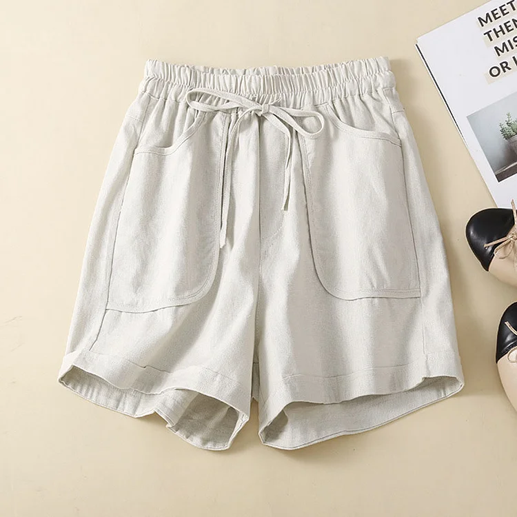 Summer Retro Bata Straight Leg Pants