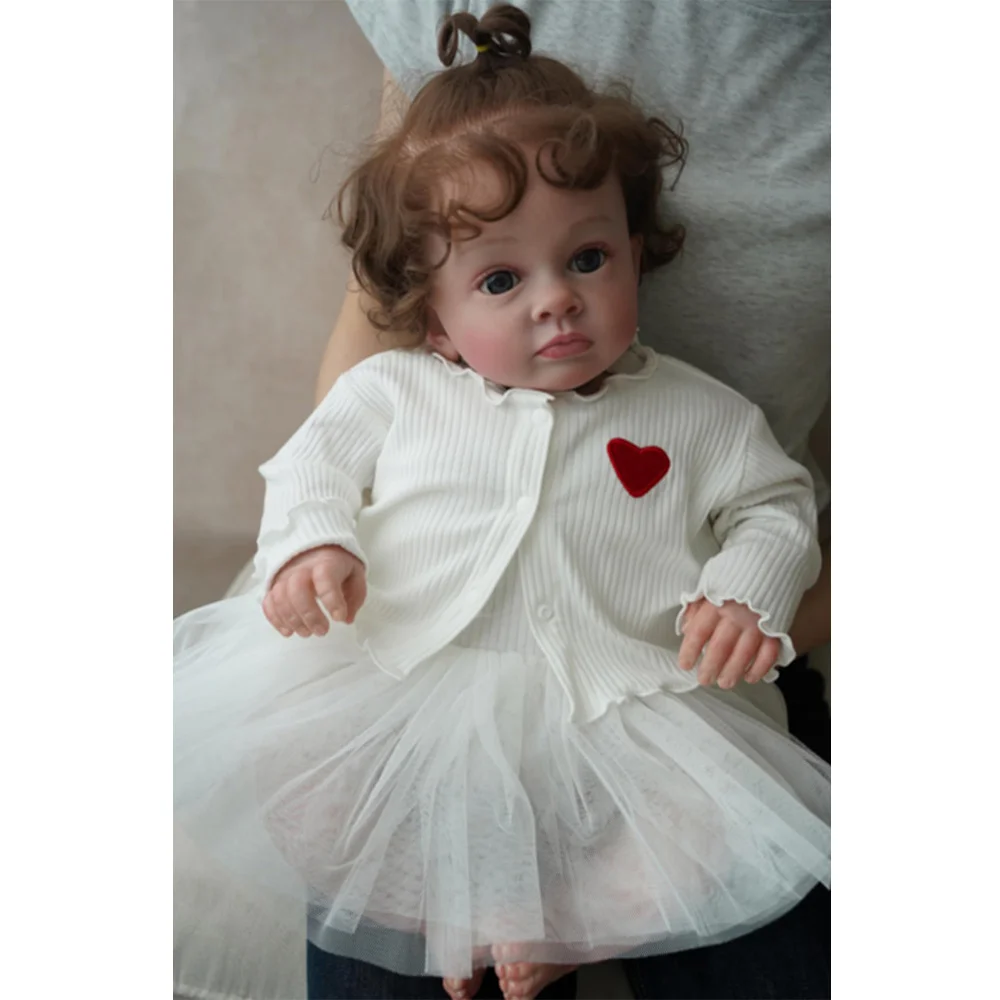 20" Look Real Lifelike Cute Toddler Reborn Silicone Vinyl Body Girl Doll Named Hera,Best Gift for Children with Heartbeat💖 & Sound🔊 -Creativegiftss® - [product_tag] RSAJ-Creativegiftss®