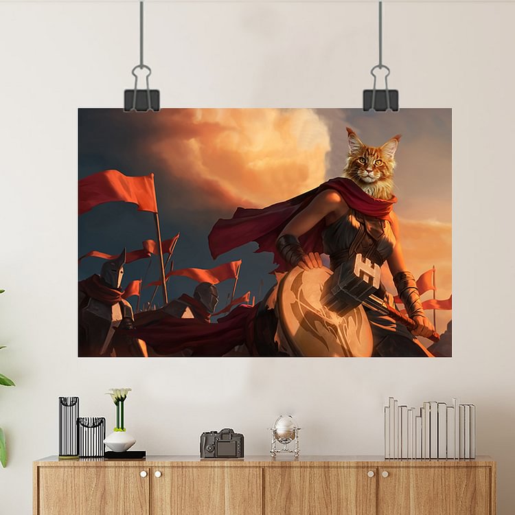 Legion Drummer Legends of Runeterra Custom Poster/Canvas/Scroll Painting/Magnetic Painting