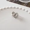 Stylish Metallic Silver Grey Hair Claws