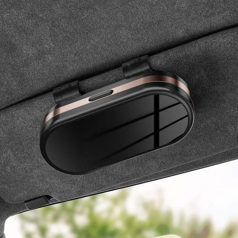 Car glasses case sun visor glasses storage box