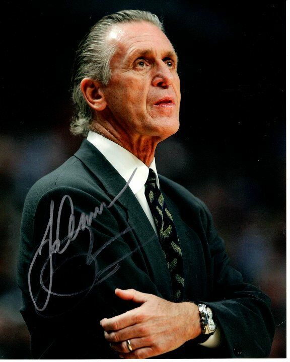 PAT RILEY Autographed Signed Photo Poster paintinggraph - To Ann NBA LOS ANGELES LAKERS