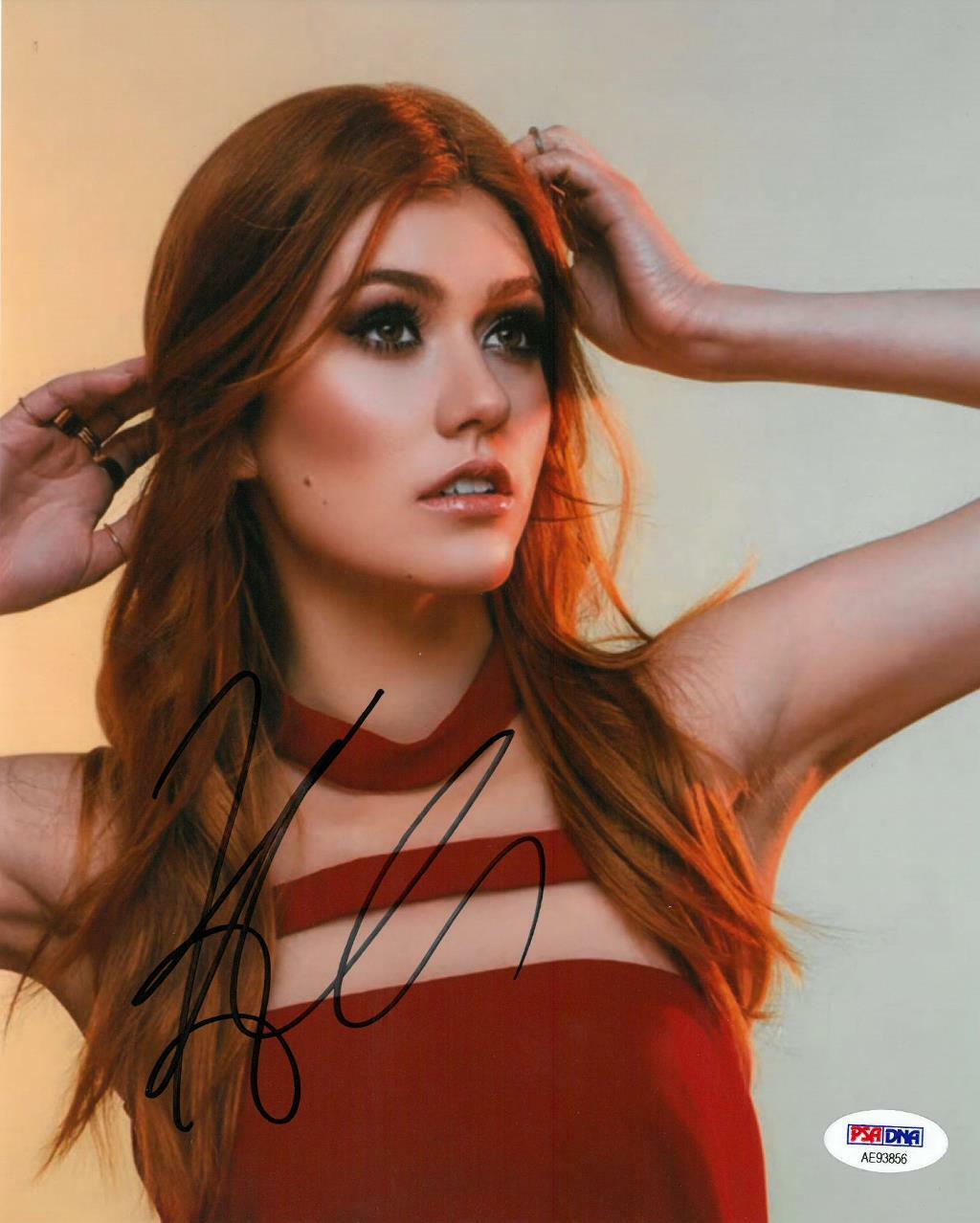 Katherine McNamara Signed Authentic Autographed 8x10 Photo Poster painting PSA/DNA #AE93856