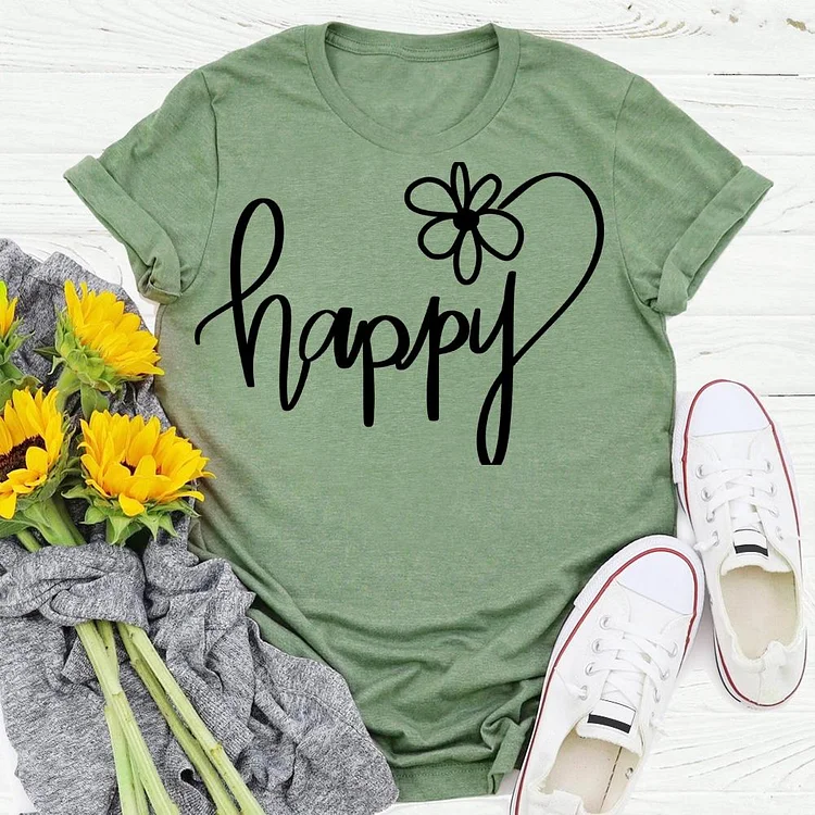 happy Summer life T-shirt Tee -04987