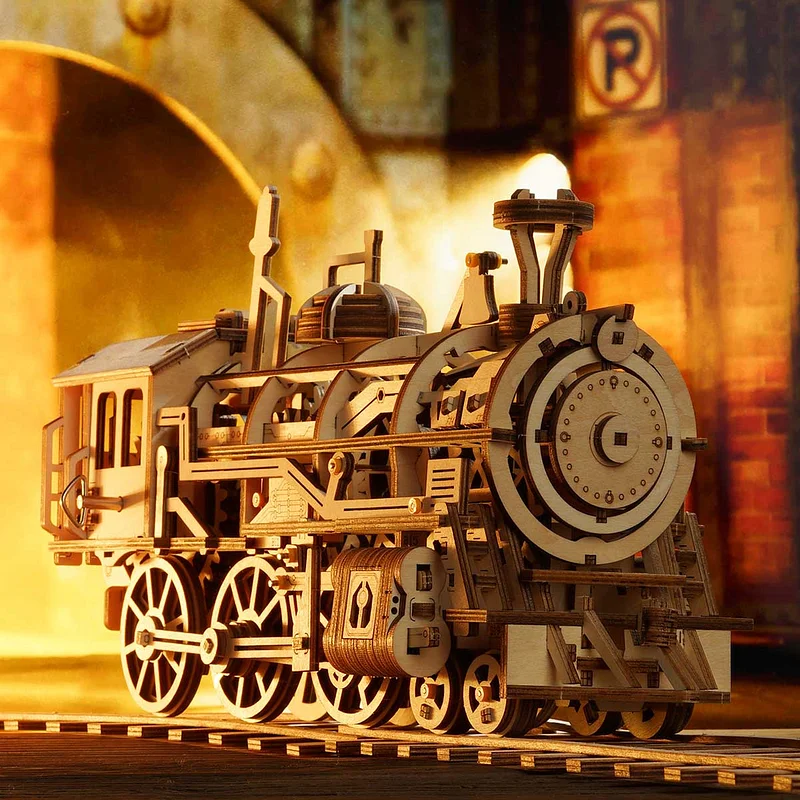 ROKR Locomotive Wooden Puzzle