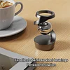 Gravity Defying Kinetic Desk Toy, Desktop Suspended Gyroscope, Executive Kinetic Spinning Desk Toys, Optical Illusion Levitating Desk Toy, Fidget Spinners for Adults, Kinetic Sculpture Decor