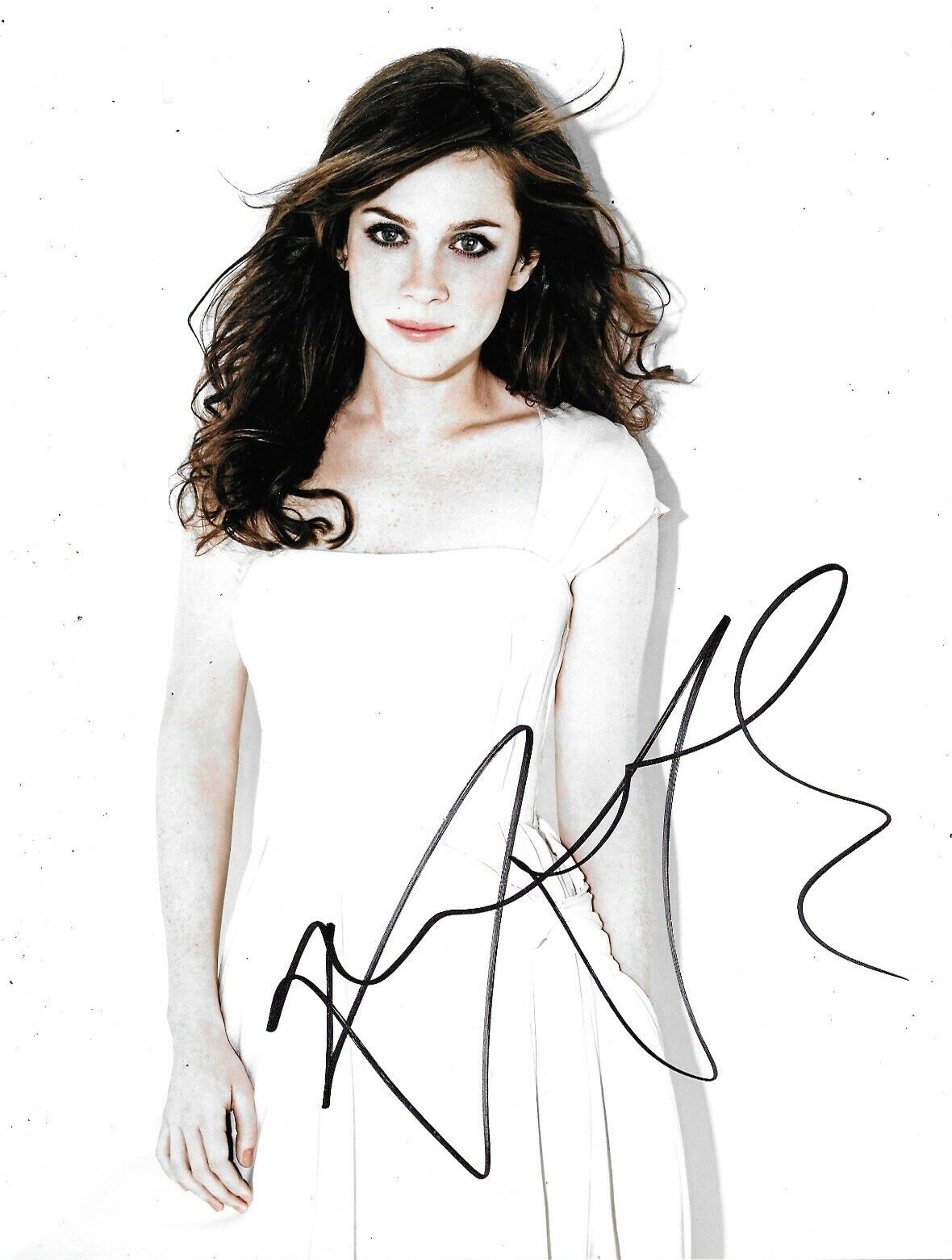 Anna Friel Signed 10x8 Photo Poster painting AFTAL