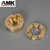 AMK Brass RC Wheel Hub Outer Portal Drive Housing Counterweight Balance Weight 128g for 1/10 RC Crawler Car Traxxas TRX4 TRX6 Upgrade Parts(4PCS,512g)