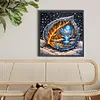 Diamond Painting -DIY Round Drill Winter Leaves(40x40cm)