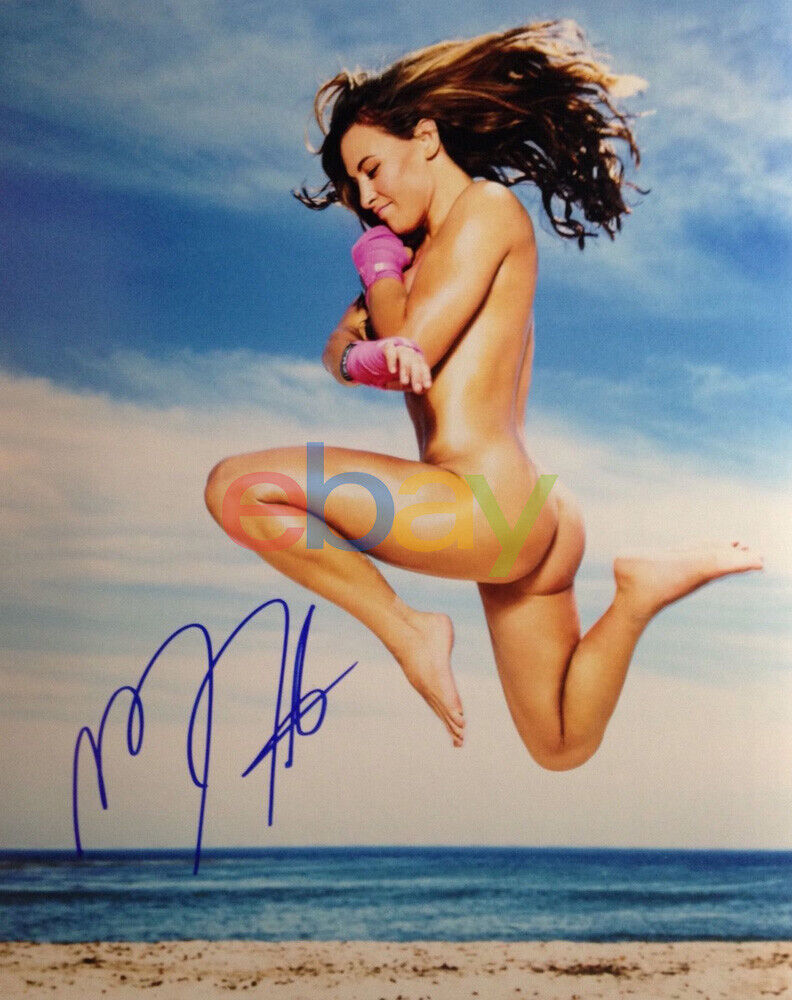 Miesha Tate Autographed 8x10 Photo Poster painting signed reprint