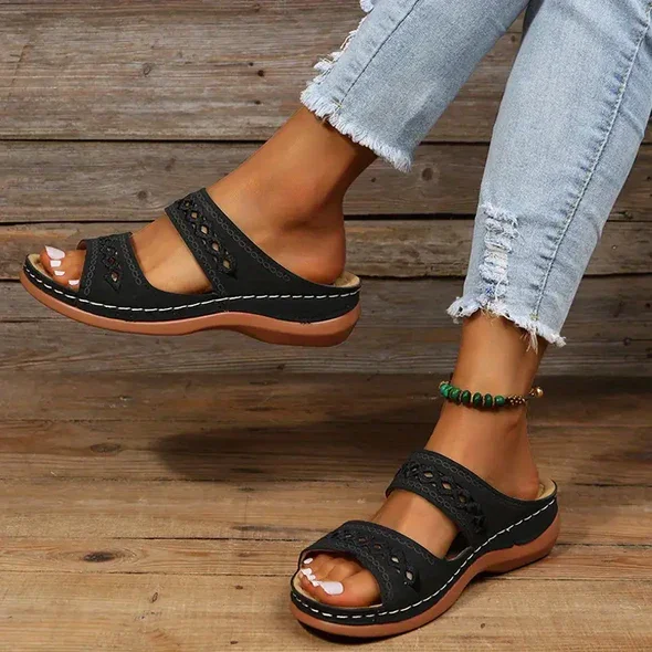 🔥Last Day 50% OFF🔥 Arch Support Orthopedic Wedge Sandals 2023