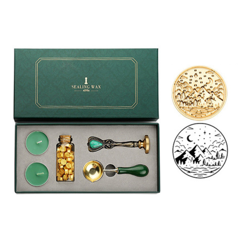 

Vintage Detachable Spoon Stamp Set - Wax Seal Stamp, 501 Original