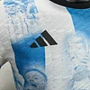 2022 Player Version Argentina Home Champion Commemorative Edition Jersey