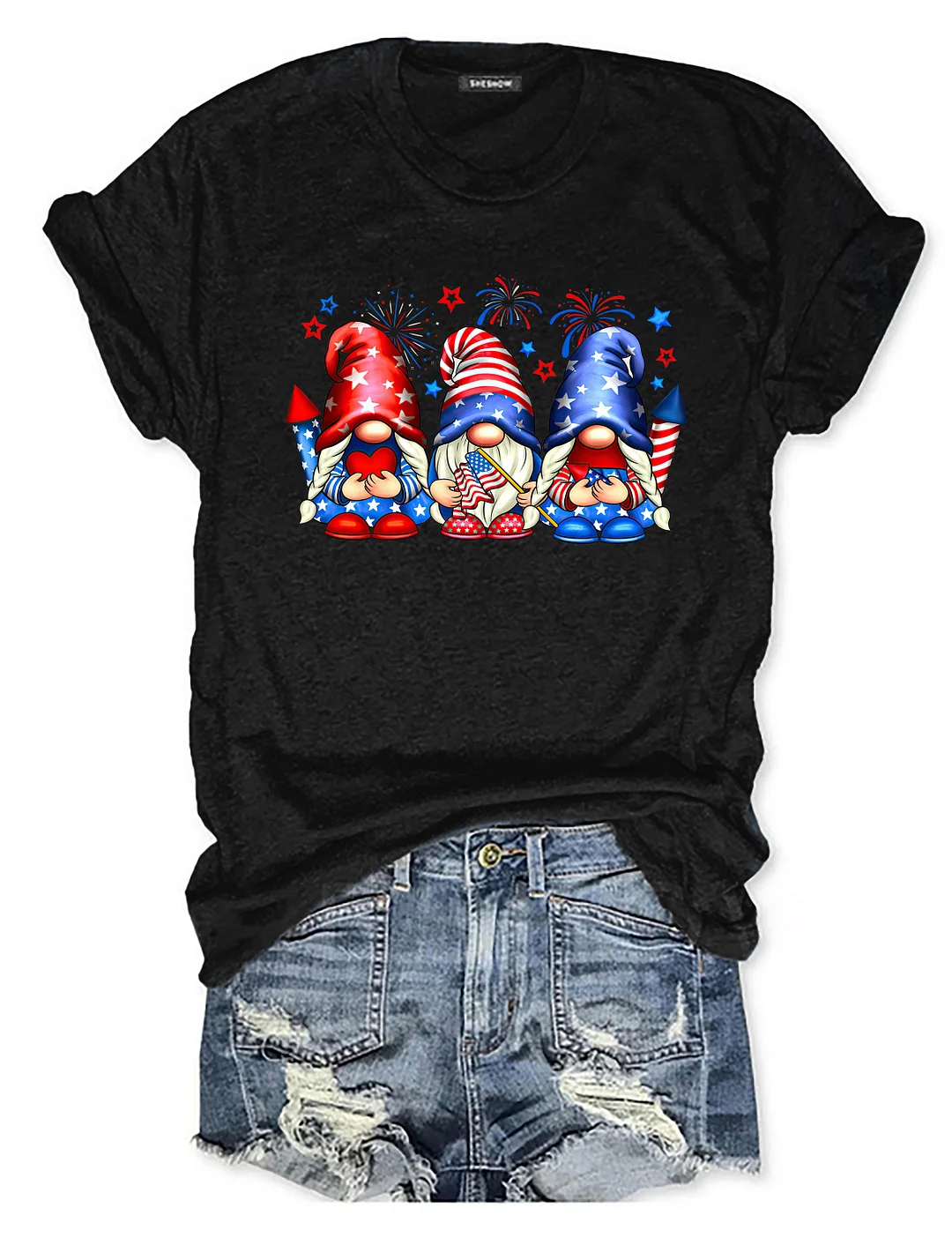 4th Of July Gnomes T-shirt