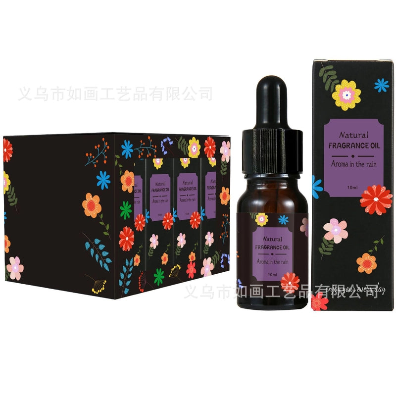 12 Pieces Humidifier Diffuser Dropper Aromatherapy Essential Oil Bedroom Relaxation Soothing Fragrance Source Factory 24 Flavor Plant Essential Oil