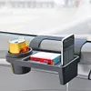 Side Window Backseat Hanging Organizer with Cup Holder Car Side Door Storage Box