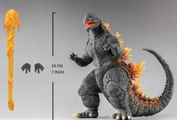Hiya Toys ゴジラ2000 ミレニアム 放射熱線 ゴジラ 18cm EXQUISITE