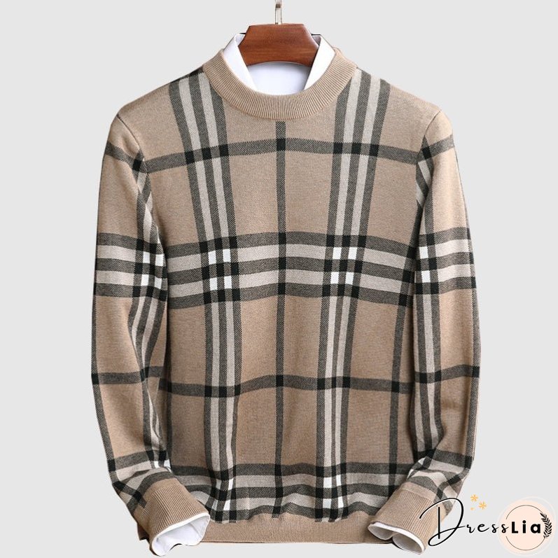 Frank Hardy Classic Plaid Sweater