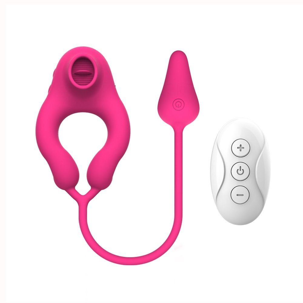Charging Wireless Remote Control Tongue Lick Vibration 