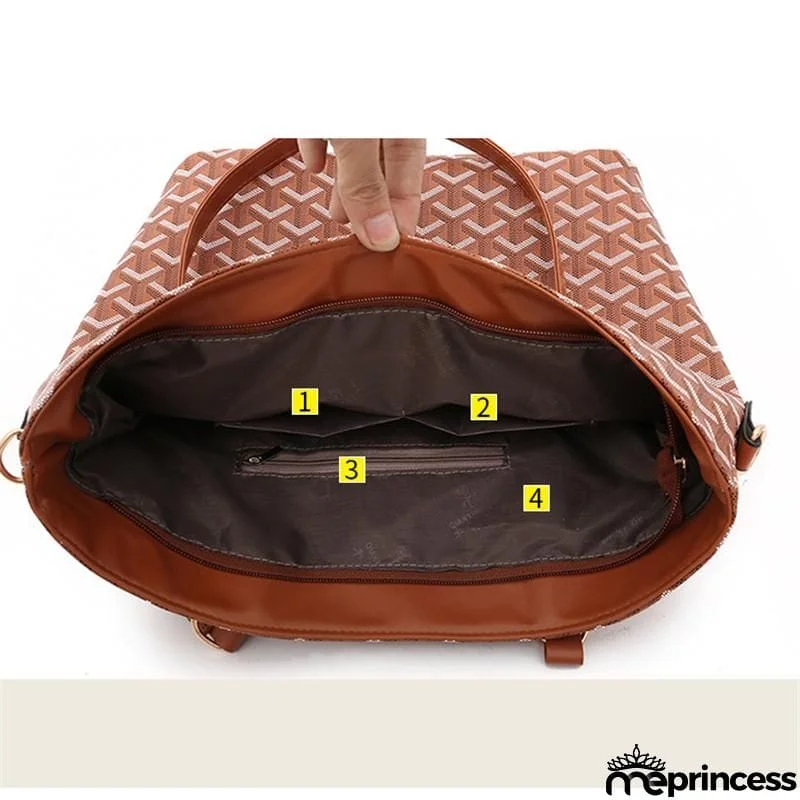 Women's Fashion Large Capacity 6-Piece Bags Set