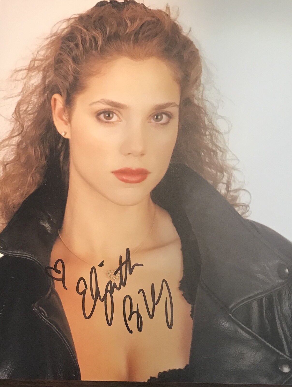 Elizabeth Berkley Autographed Signed 8x10 Color Photo Poster painting SHOWGIRLS