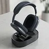 Headphone Charging Station Fit for AirPods Max Headphones Accessories USB-C Magnetic Headset Charger Dock with Dual Connectors Anti-Scratch