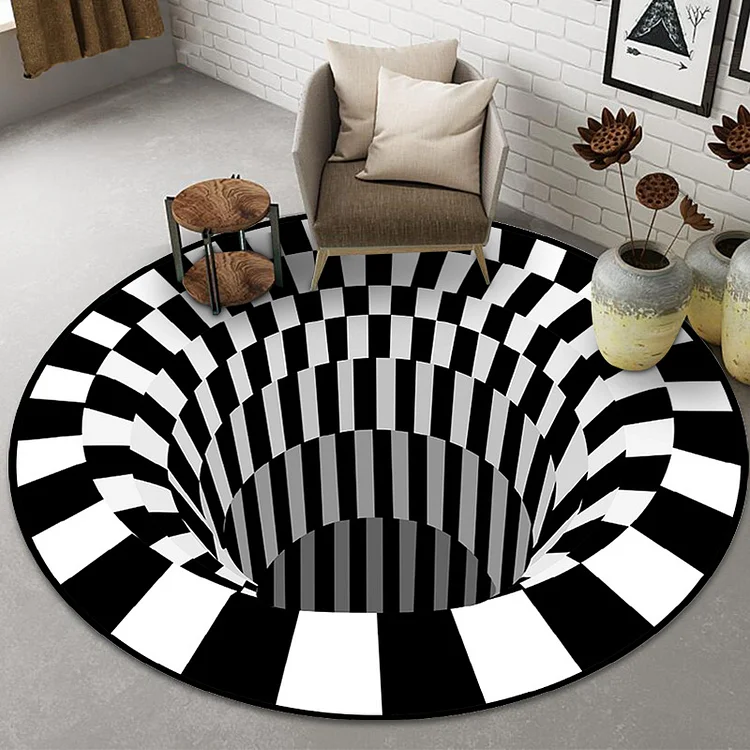 Vortex Illusion Rug