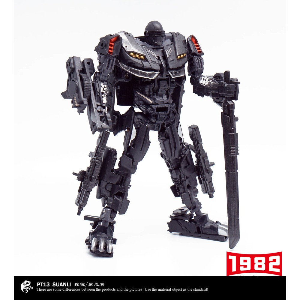 Sale Pangu PT-12 SUANLI Triple Changer Ninja Hot Rod Transformer Action Figure New Release Detailed Design Articulated Joints Premium Collectible Sci-Fi Robot Figurine Adult Collector Gift Kids Play Toy