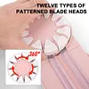 12 In 1 360 Degree Rotary Paper Cutter Hand-Cutting Paper Trimmer Cutting Tool