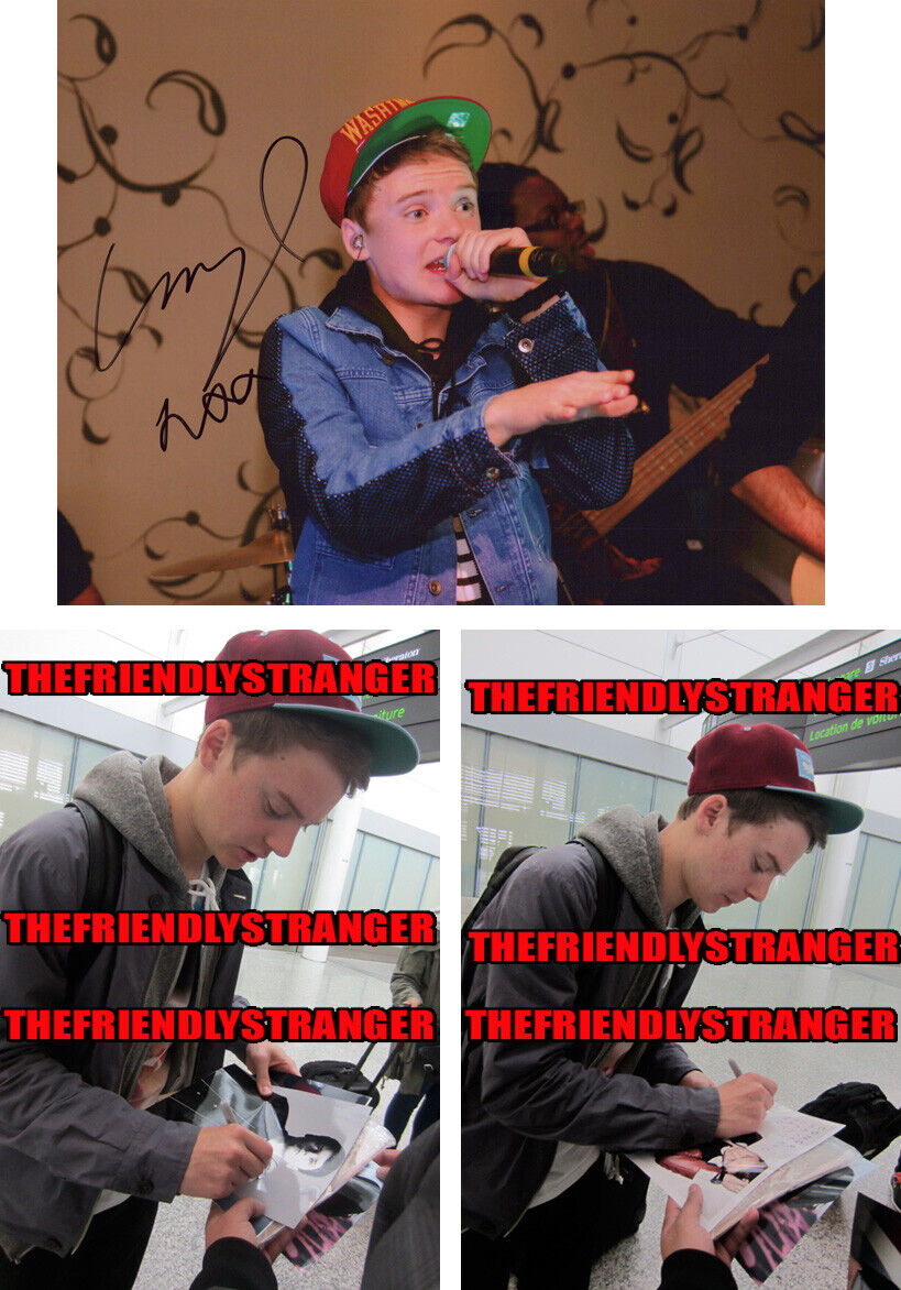 CONOR MAYNARD signed Autographed 8X10 Photo Poster painting B - PROOF - Singer SEXY Hot COA