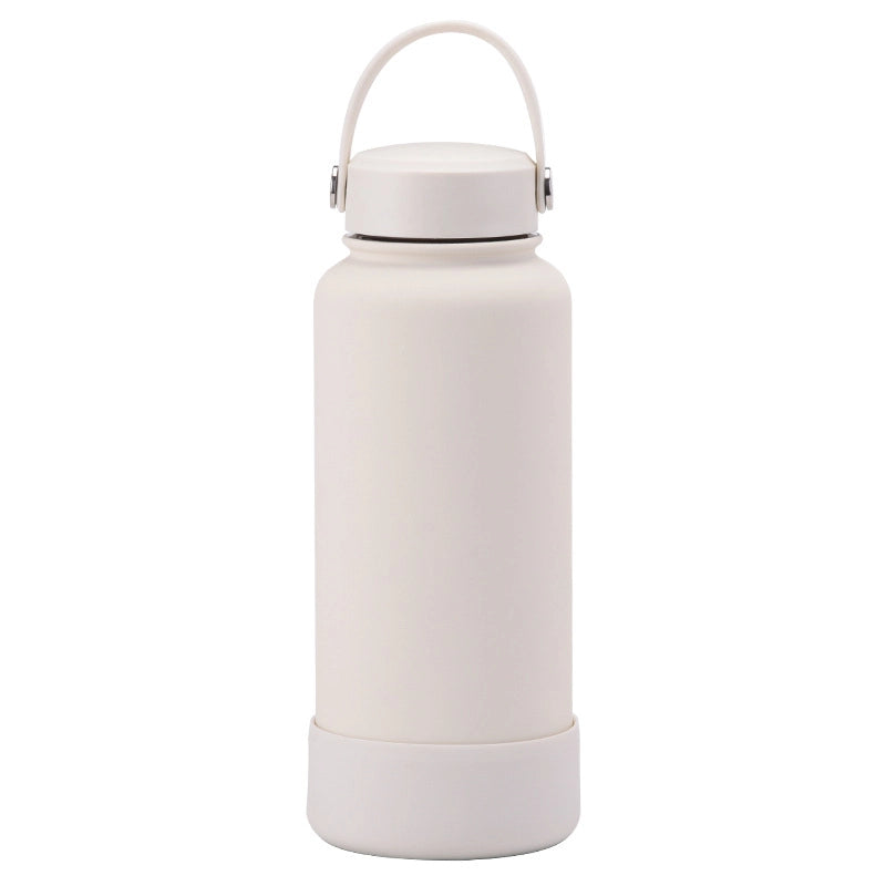 Casual Solid Color Stainless Steel Thermos Cup
