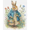 Rabbit Full Stamped Cross Stitch 11CT 3-Strand 40x50cm