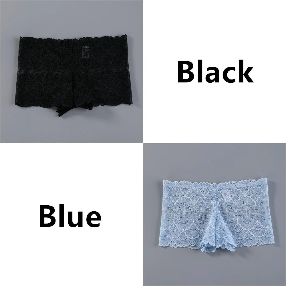 2pcs/Lot Lace Panties For Women Seamless Briefs Lingerie Sexy Pants Underwear Panty Hip Up Boyshort Female Underpants Thong