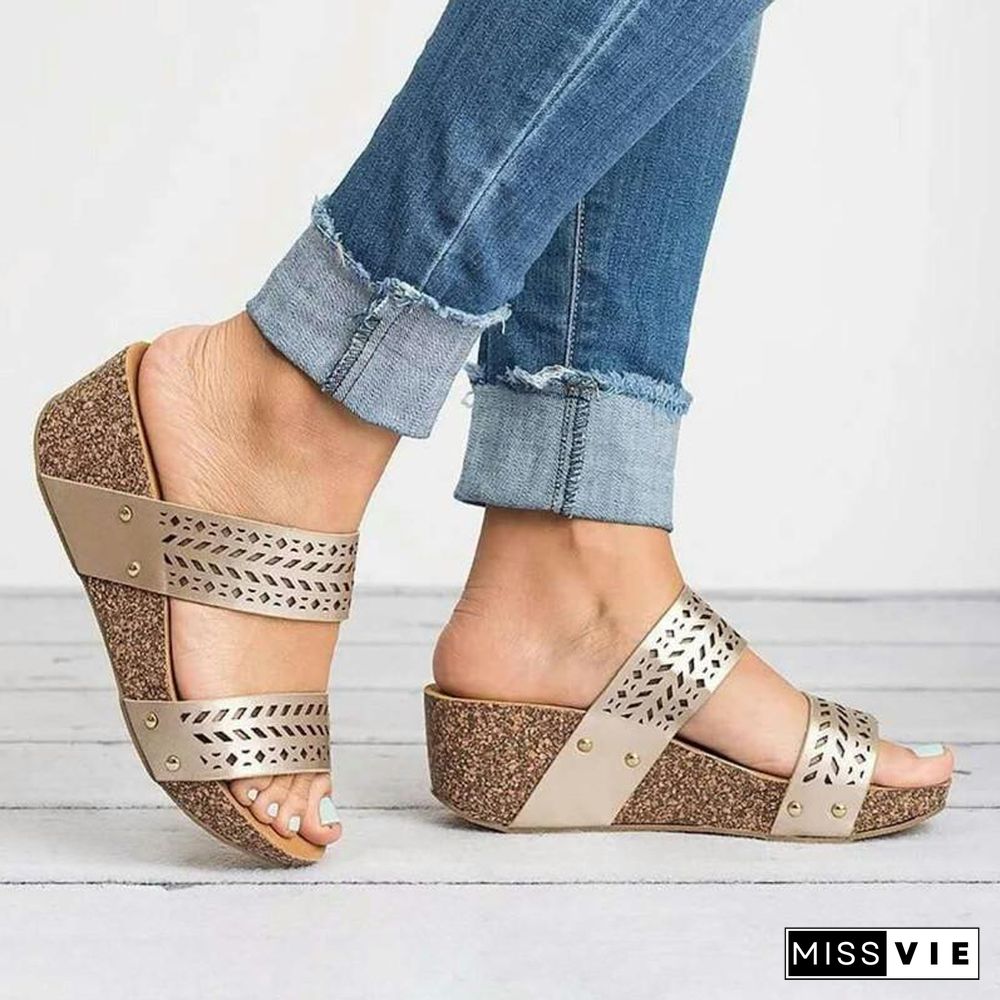 Hollow Summer Women Pantshoes