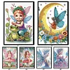 Diamond Painting Fairy Journal Notebook 50 Pages for Adults Kids