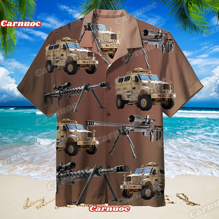 Weapons And Equipment | Unisex Hawaiian Shirt