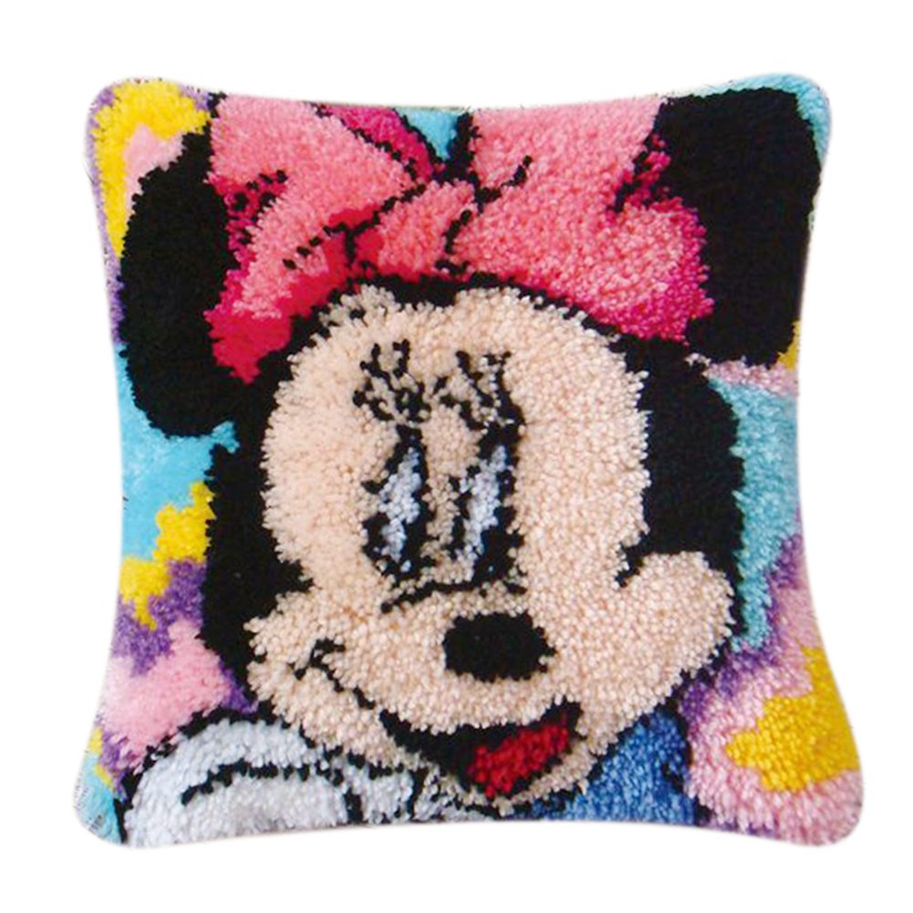 

Cute Cartoon-Latch Hook Counted 3D Pillowcase Cross Stitch, 501 Original