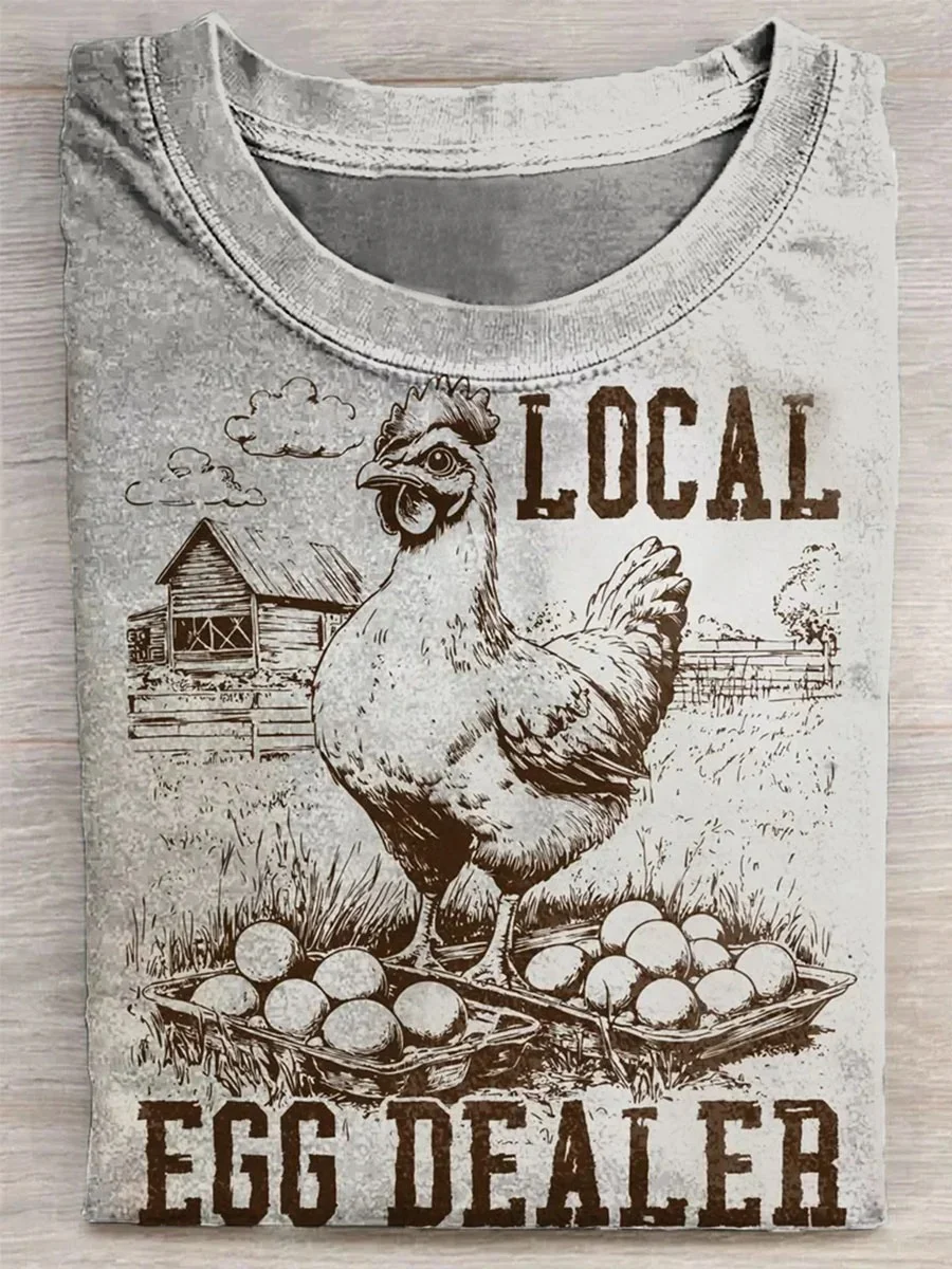 Eagerlys  Local Egg Dealer T-shirt Eagerlys
