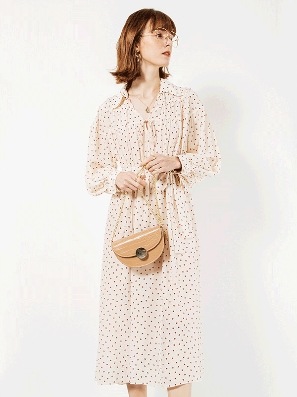 Sweet Era Sweet Heart Silk Dress-Luxury Silk Life