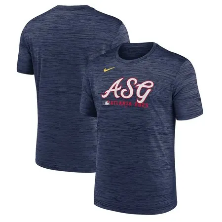 Men's  Navy 2025 MLB All-Star Game Velocity Performance T-Shirt