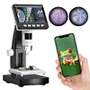 1000X Digital Microscope 4.3inch Screen Soldering Coin Microscope w/ 8 LED Light